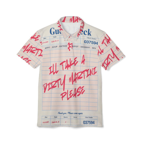 Dirty Martini Please Golf Polo