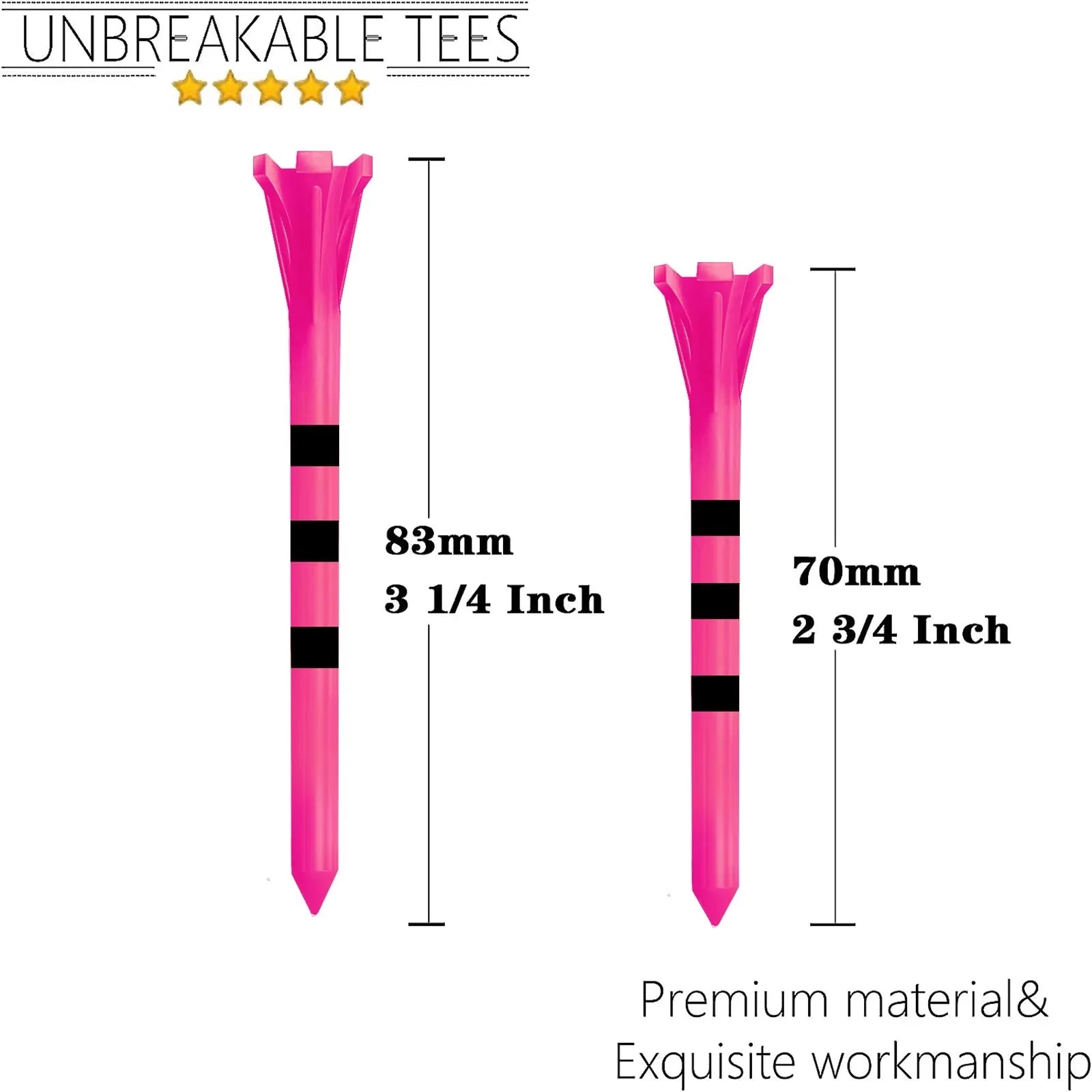 The Unbreakable 5 Prong Plastic Tee