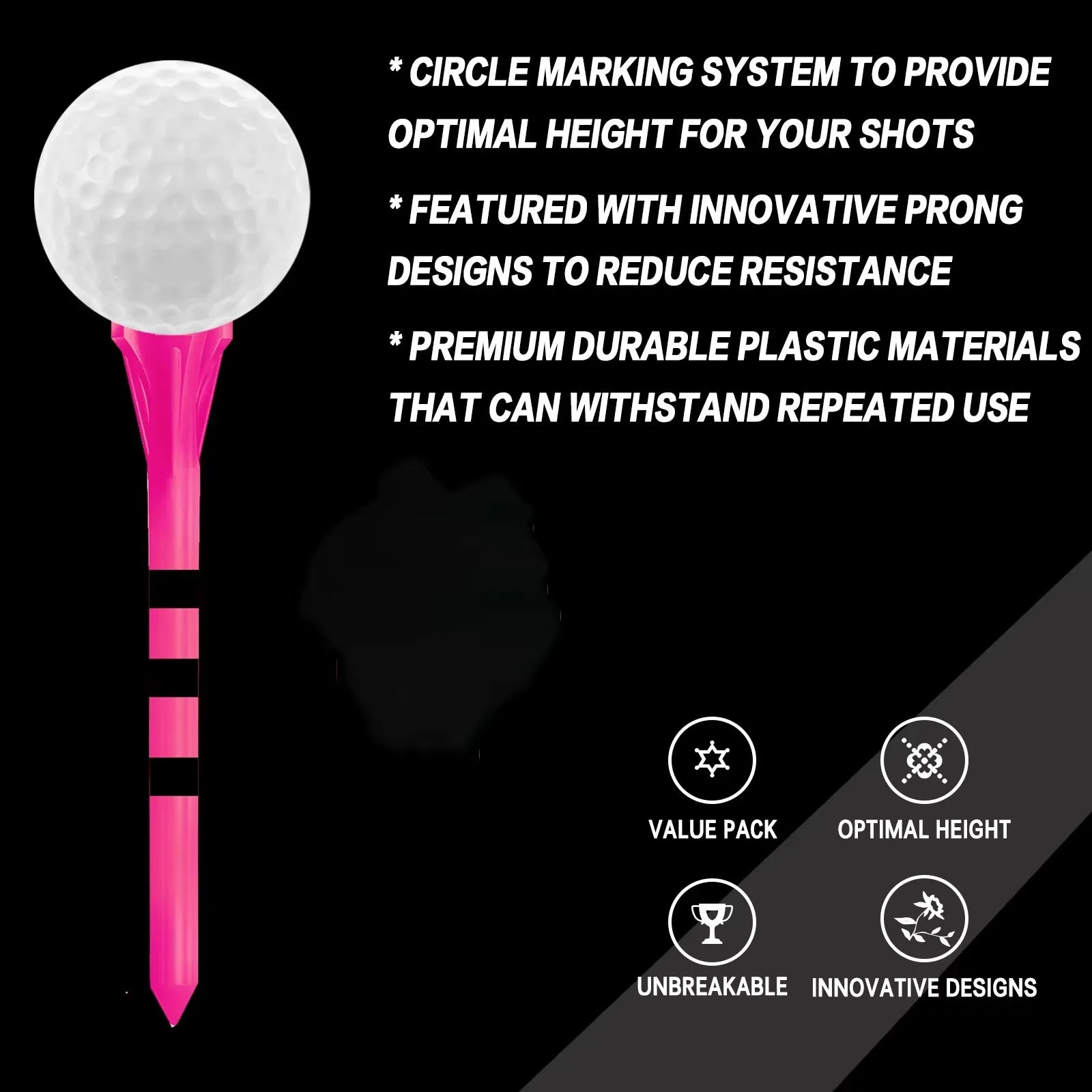 The Unbreakable 5 Prong Plastic Tee